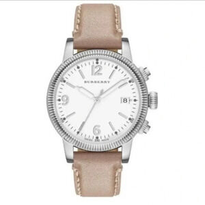 Burberry Beige and Black Plaid Gold-Tone Watch Burberry BU10118 Two Tone Women main image 3